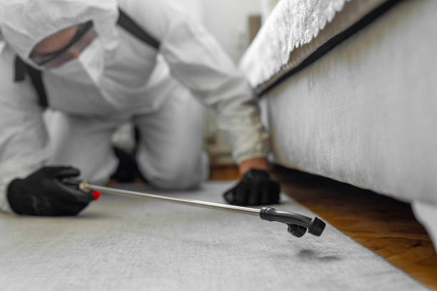 Professional Mosquito Control technician working in Carnesville, GA